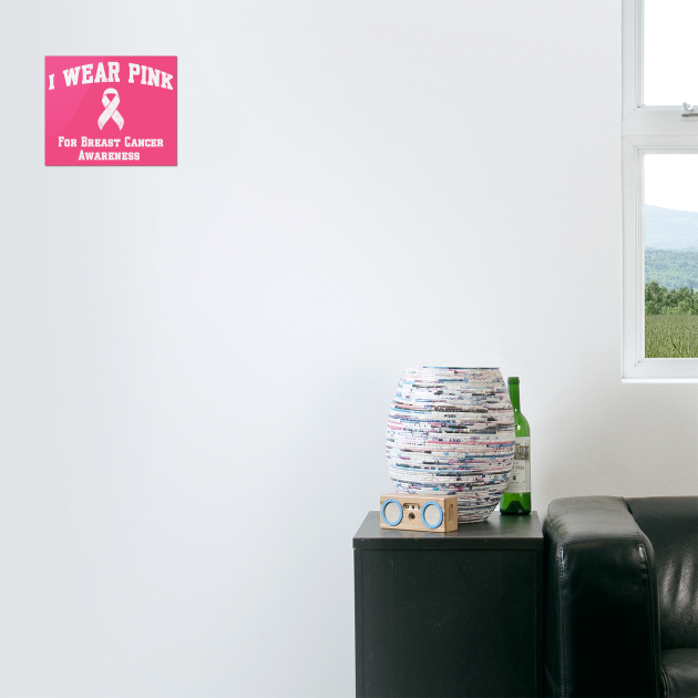 I Wear Pink for Breast Cancer Awareness Month by Stylecombinator